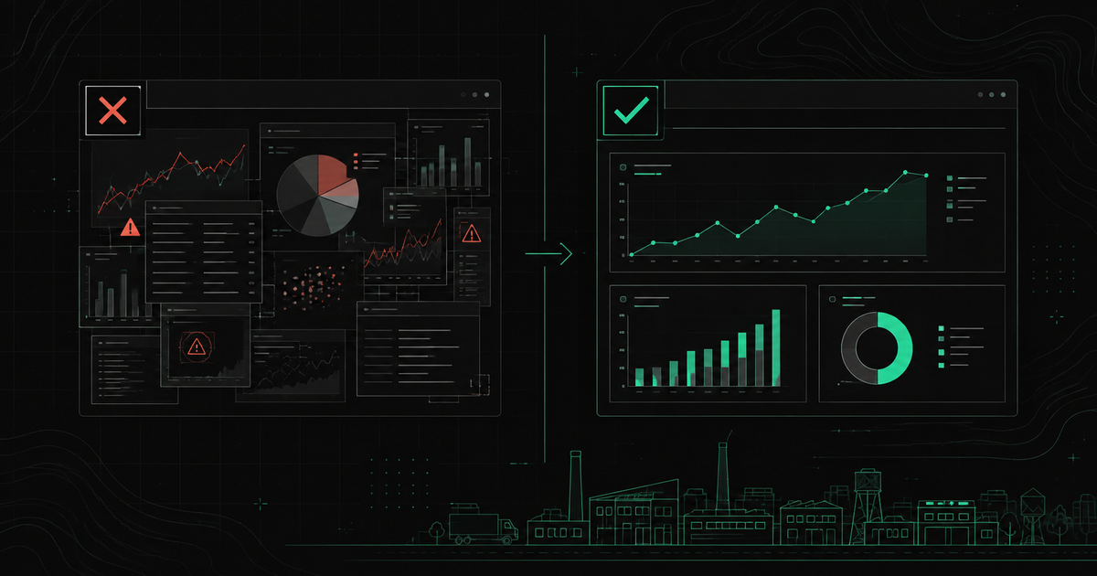 Power BI dashboard design mistakes and fixes — VRINDA AI ANALYTICS Jamshedpur